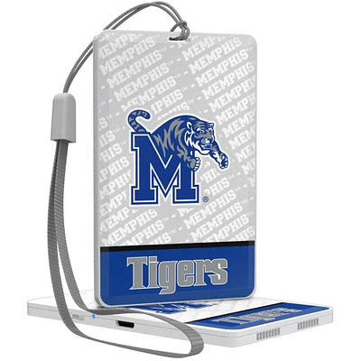Keyscaper White Memphis Tigers Bluetooth Pocket Speaker