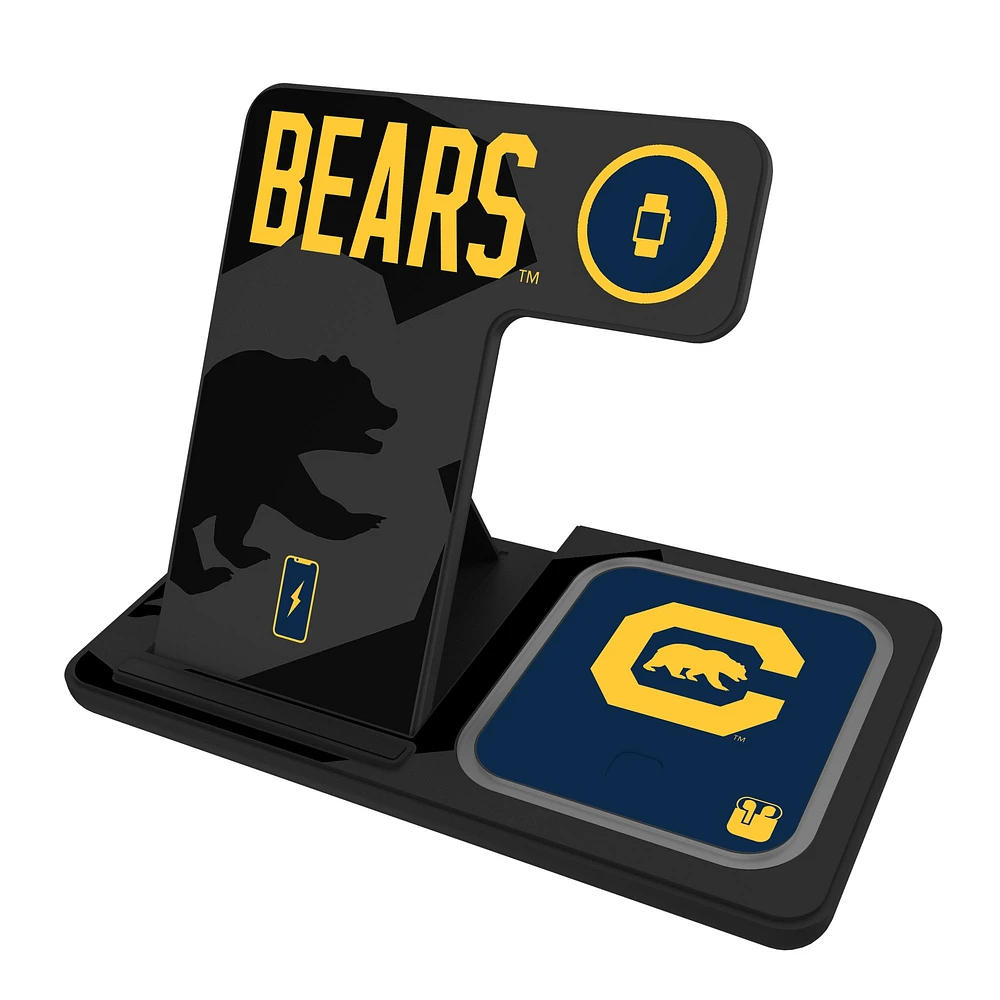 Keyscaper Cal Bears Three-in-One Charging Station
