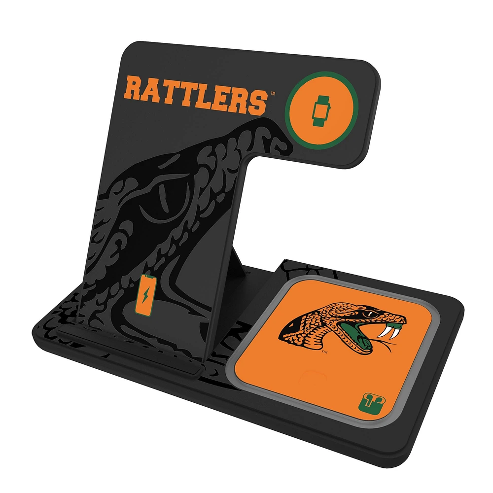 Keyscaper Florida A&M Rattlers Three-in-One Charging Station