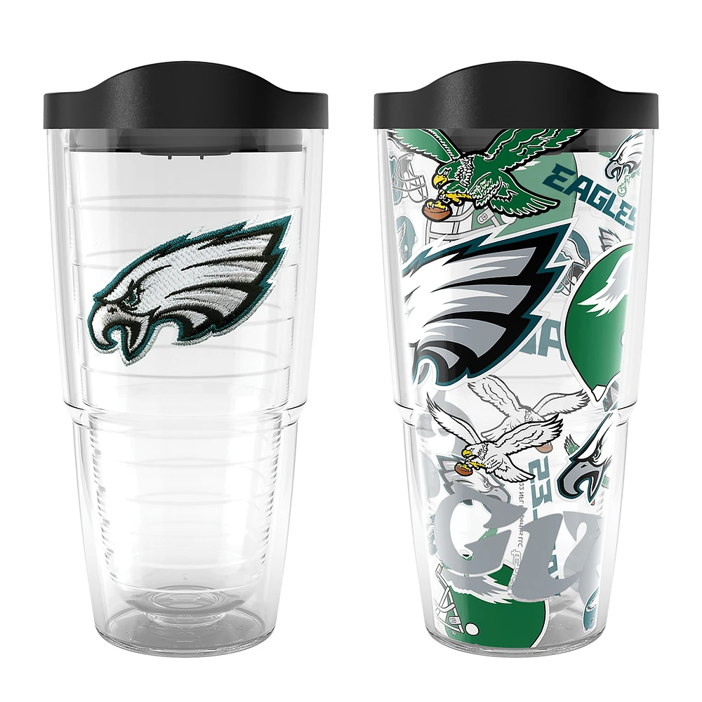 Tervis Philadelphia Eagles NFL 2 Pack Allover & Emblem