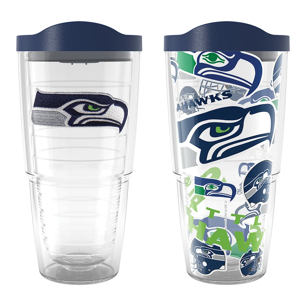 Tervis Seattle Seahawks NFL 2 Pack Allover & Emblem