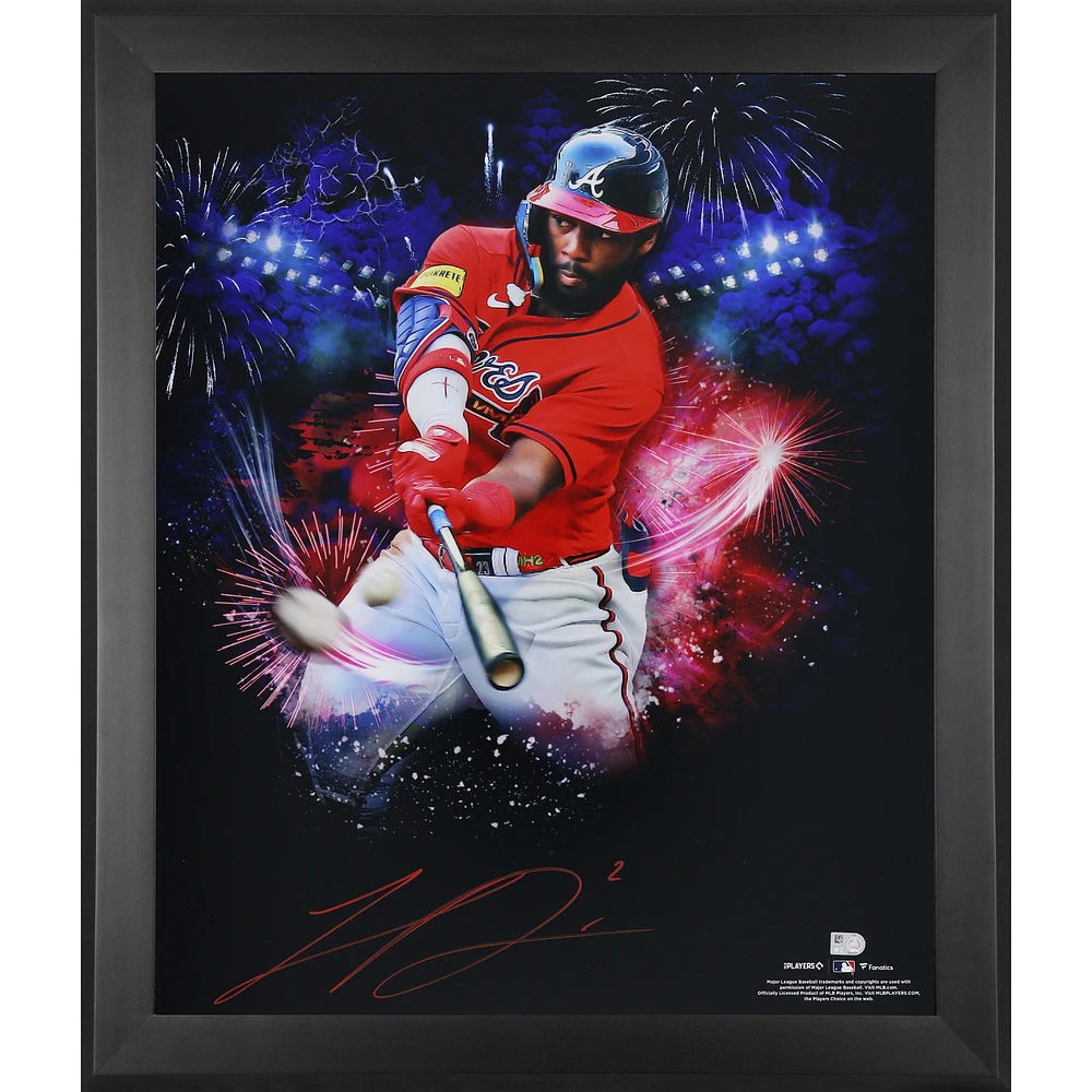 Michael Harris II Atlanta Braves Autographed Framed 20" x 24" In Focus Photograph