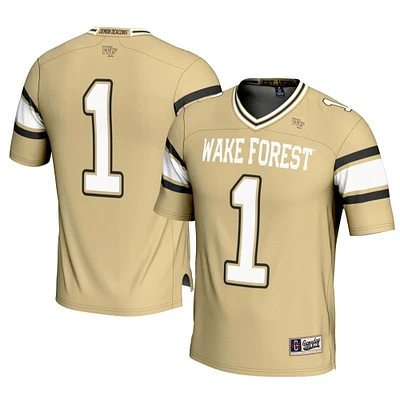 Youth GameDay Greats #1 Gold Wake Forest Demon Deacons Football Jersey