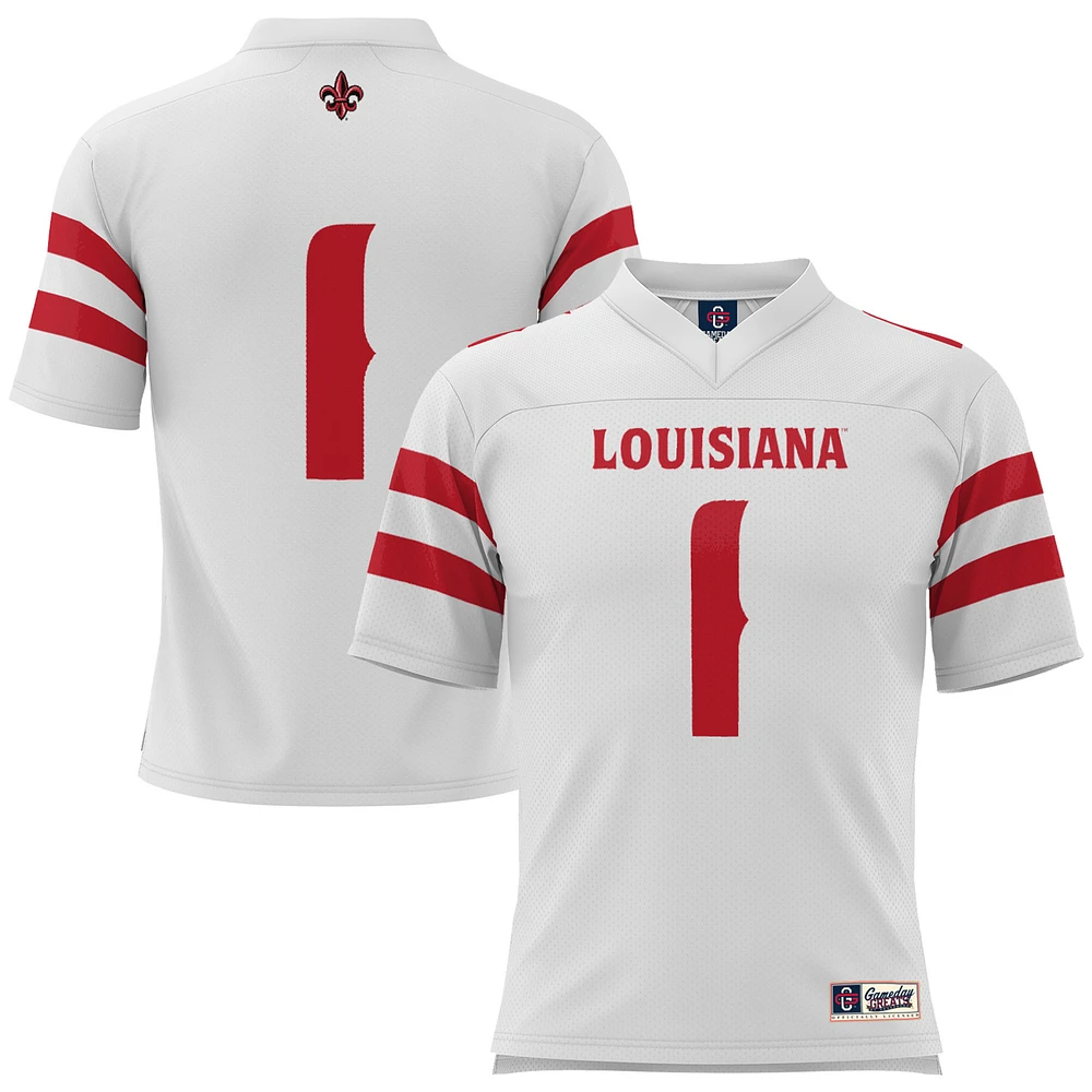 Youth GameDay Greats #1 White Louisiana Ragin' Cajuns Football Jersey
