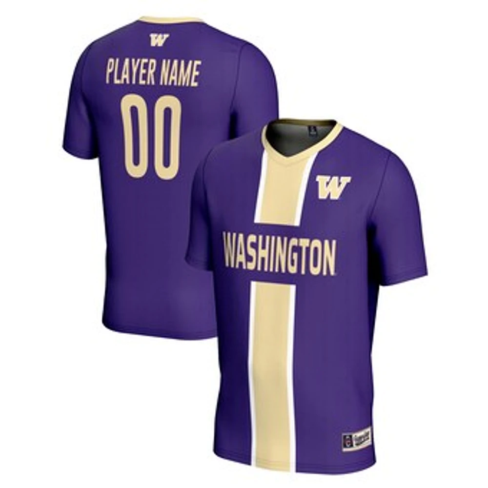 Unisex GameDay Greats Purple Washington Huskies Pick-A-Player NIL Lightweight Soccer Jersey