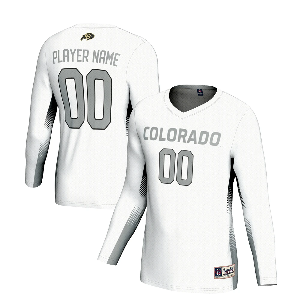 Youth GameDay Greats White Colorado Buffaloes Lightweight NIL Women's Volleyball Jersey