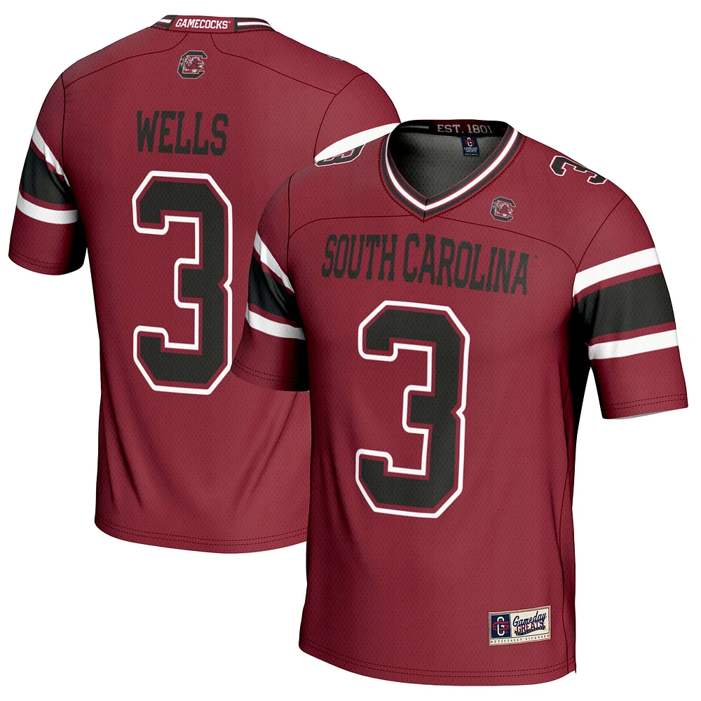 Youth GameDay Greats Antwane Wells Jr Garnet South Carolina Gamecocks NIL Player Football Jersey