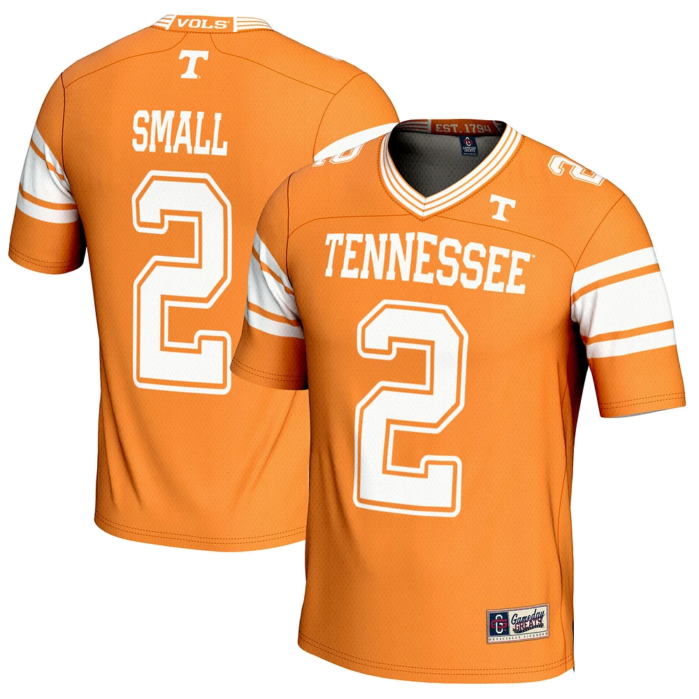 Youth GameDay Greats Jabari Small Tennessee Orange Volunteers NIL Player Football Jersey