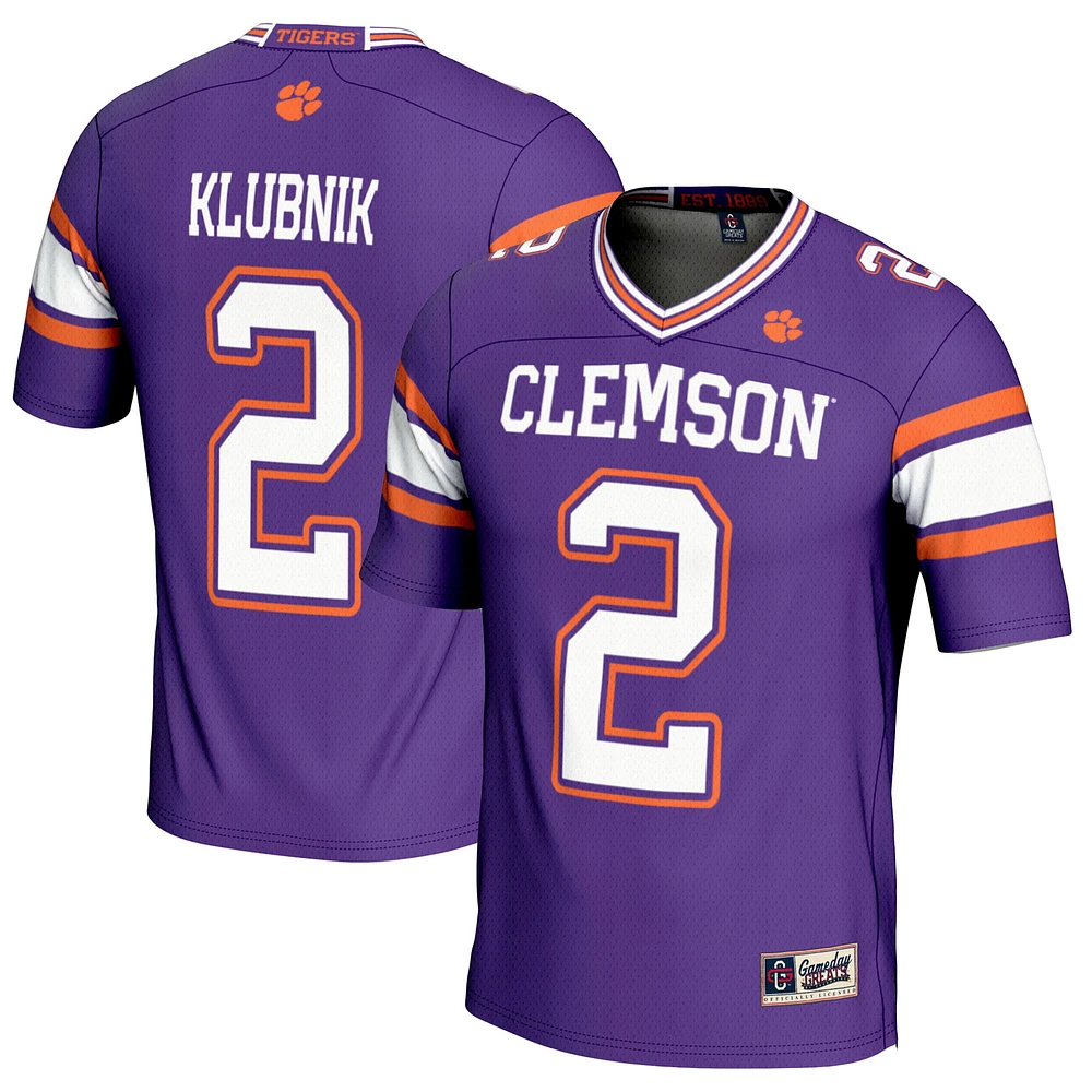 Men's GameDay Greats Cade Klubnik Clemson Tigers NIL Player Football Jersey