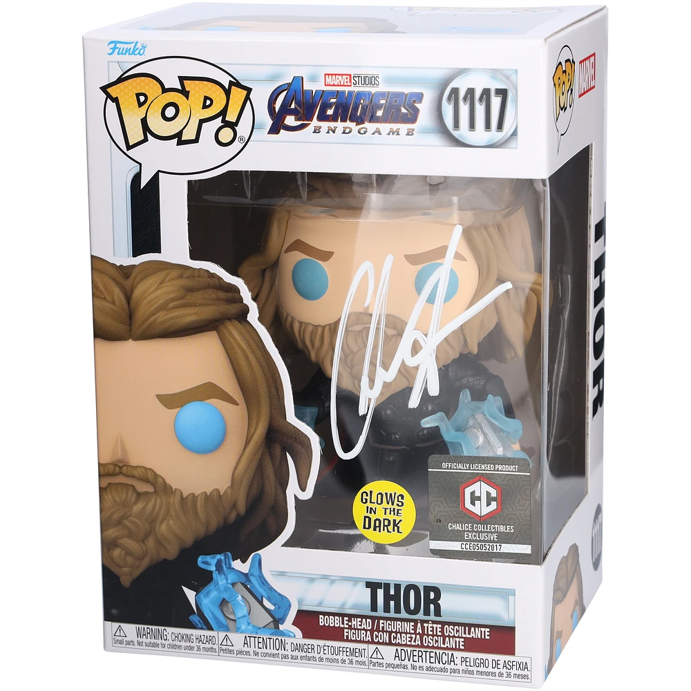 Chris Hemsworth Avengers Endgame Autographed Thor #1117 Funko Pop!