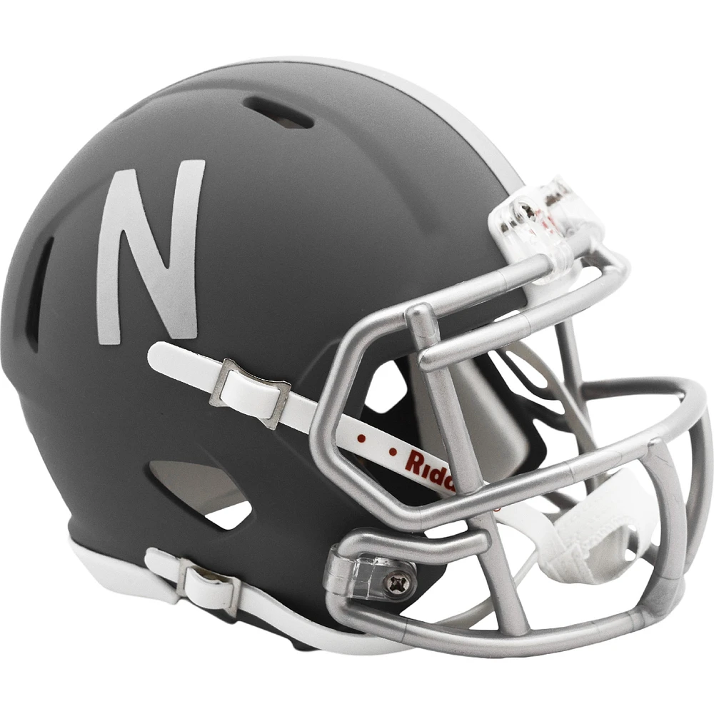 Riddell Nebraska Huskers 2024 Slate Alternate Speed Mini Helmet