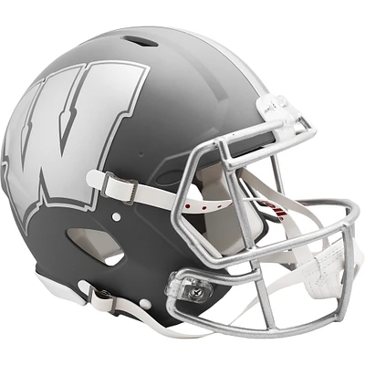 Wisconsin Badgers Riddell 2024 Slate Alternate Speed Authentic Helmet
