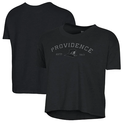 Women's Alternative Apparel Providence Friars Retro Jersey Headliner Cropped T-Shirt