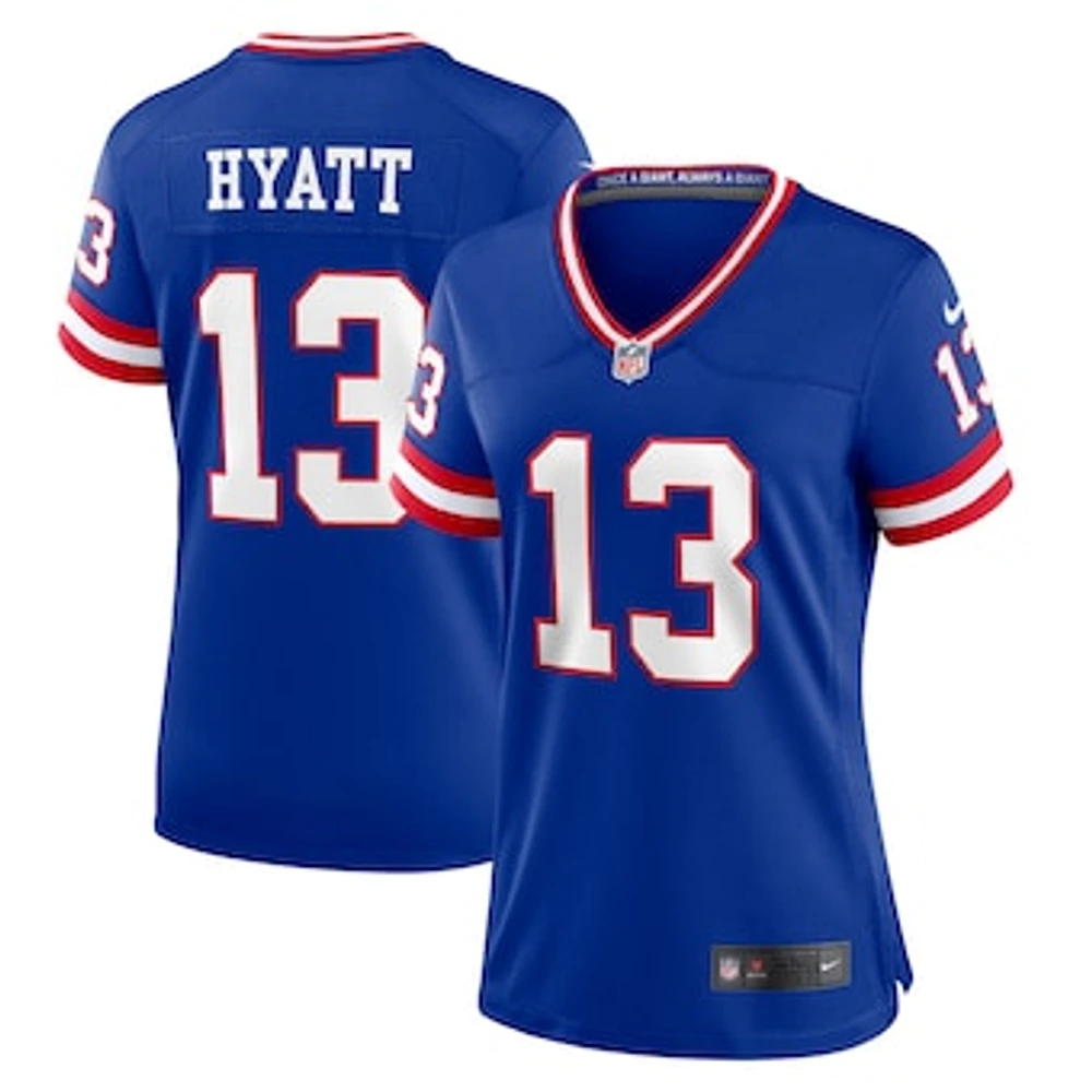 Women's Nike Jalin Hyatt Century Red New York Giants Alternate Game Jersey