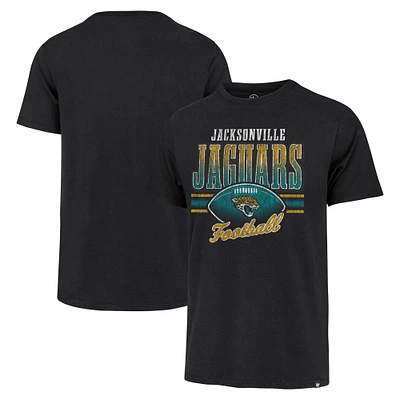 Men's '47 Black Jacksonville Jaguars Last Call Franklin T-Shirt