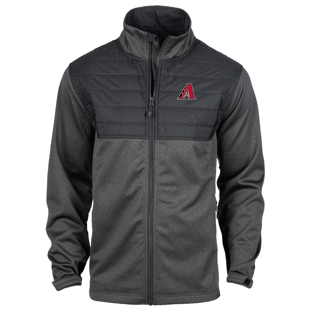 Men's Dunbrooke Heather Black Arizona Diamondbacks Explorer Full-Zip Jacket