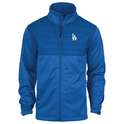 Men's Dunbrooke Heather Royal Los Angeles Dodgers Explorer Full-Zip Jacket