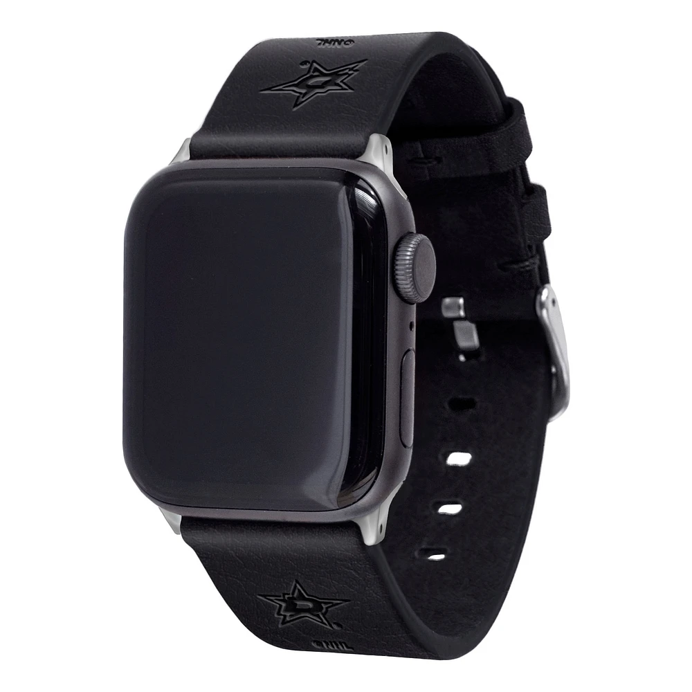 Dallas Stars Leather Apple Watch Band
