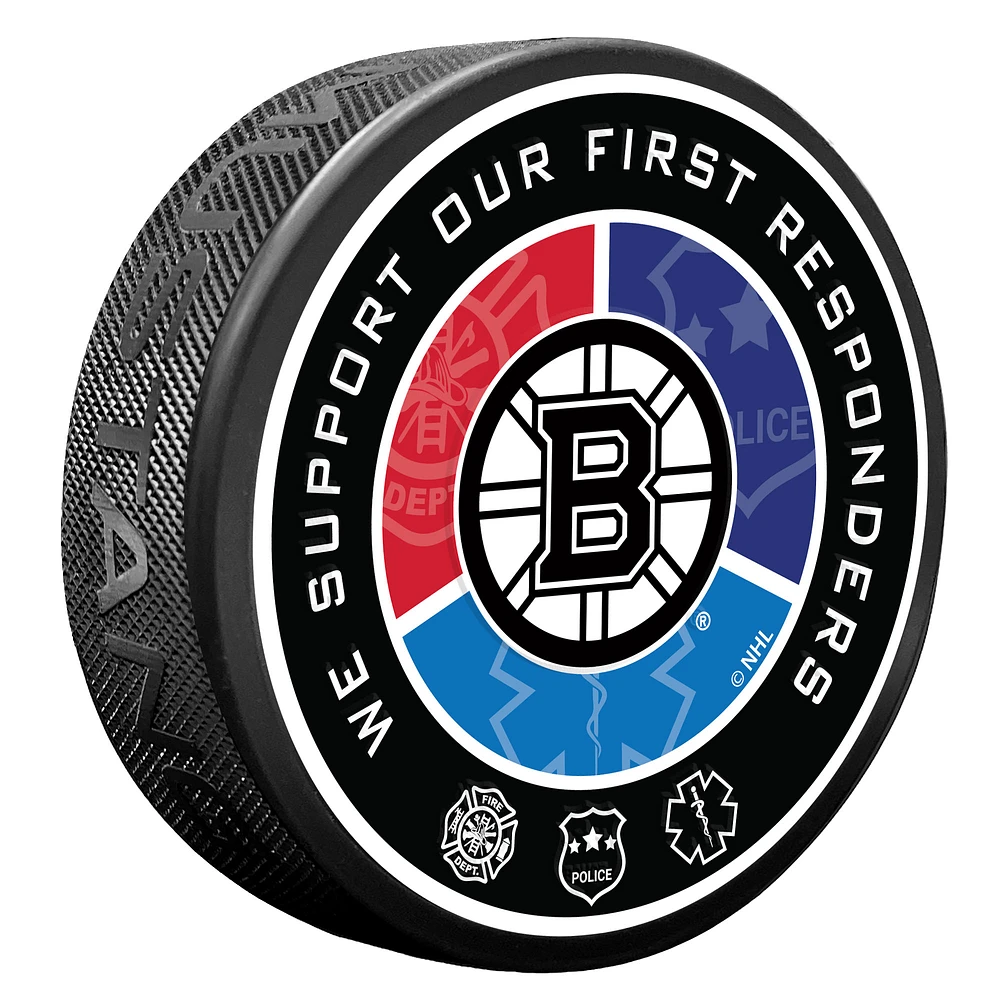 Boston Bruins First Responders Puck