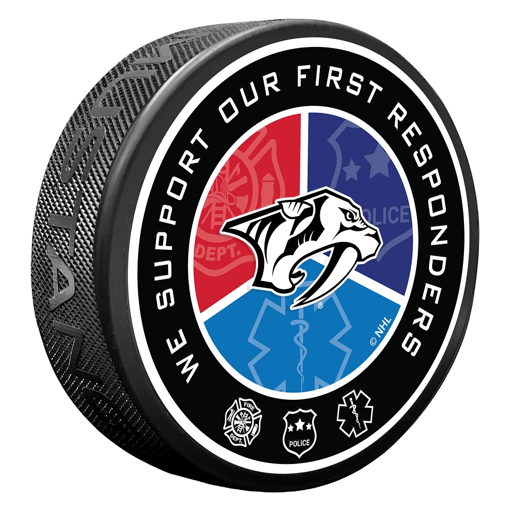 Nashville Predators First Responders Puck