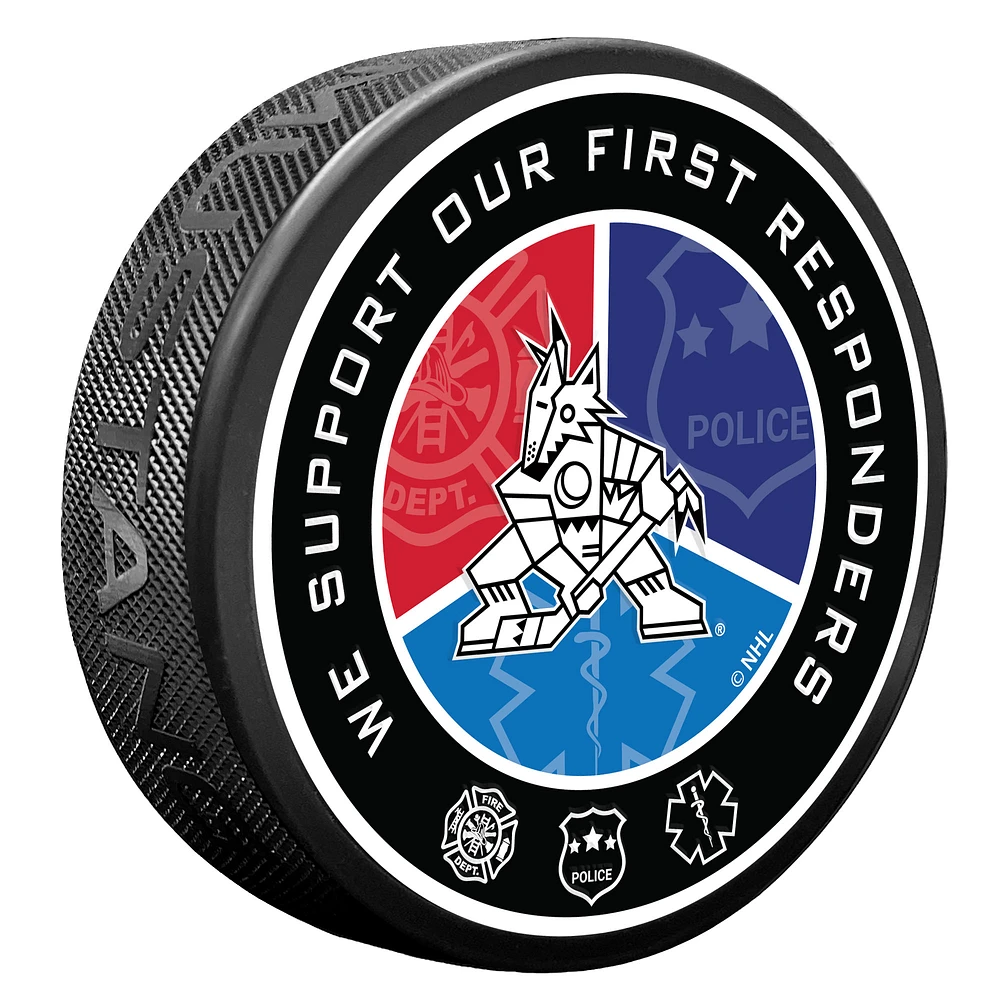 Arizona Coyotes First Responders Puck