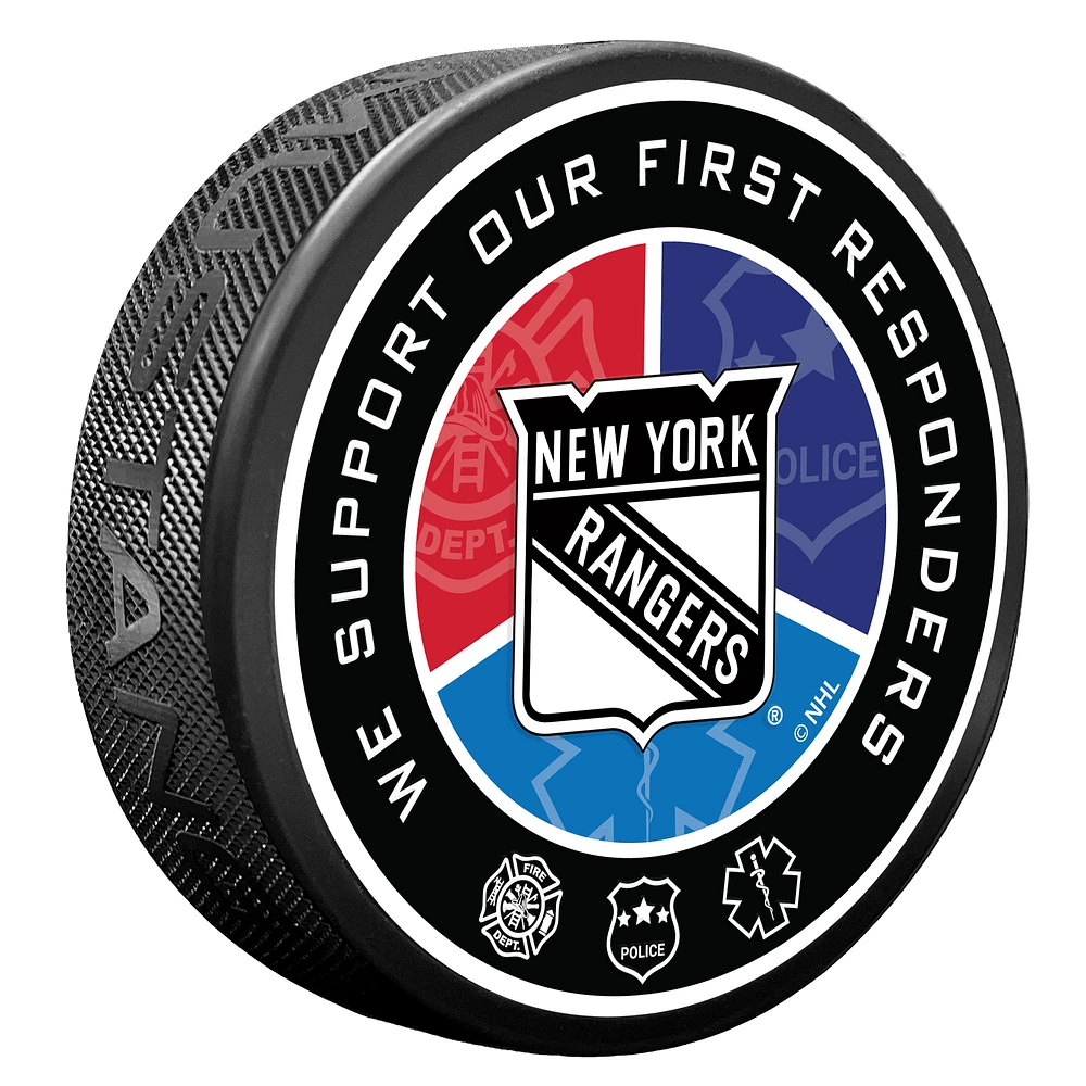 New York Rangers First Responders Puck