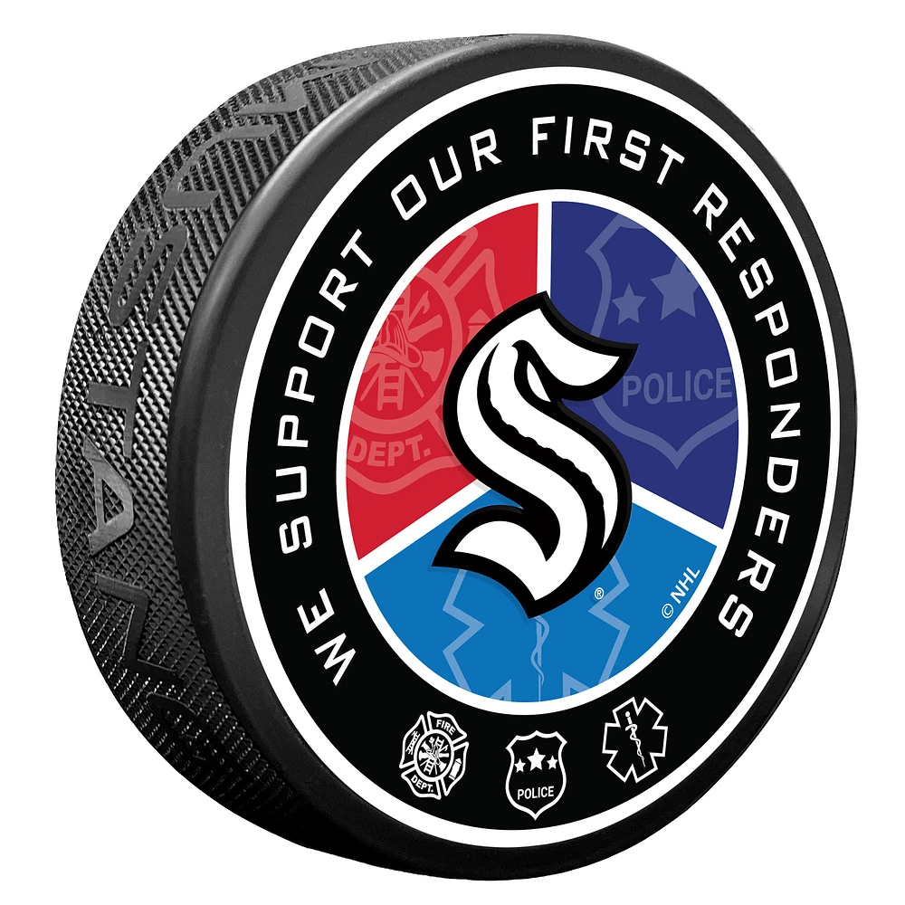 Seattle Kraken First Responders Puck
