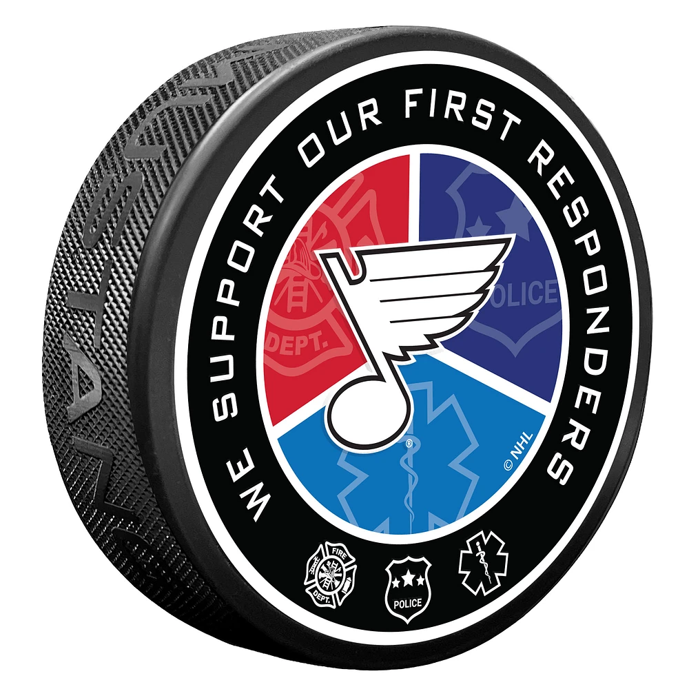 St. Louis Blues First Responders Puck
