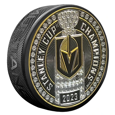 Vegas Golden Knights 2023 Stanley Cup Champions Trimflexx Puck