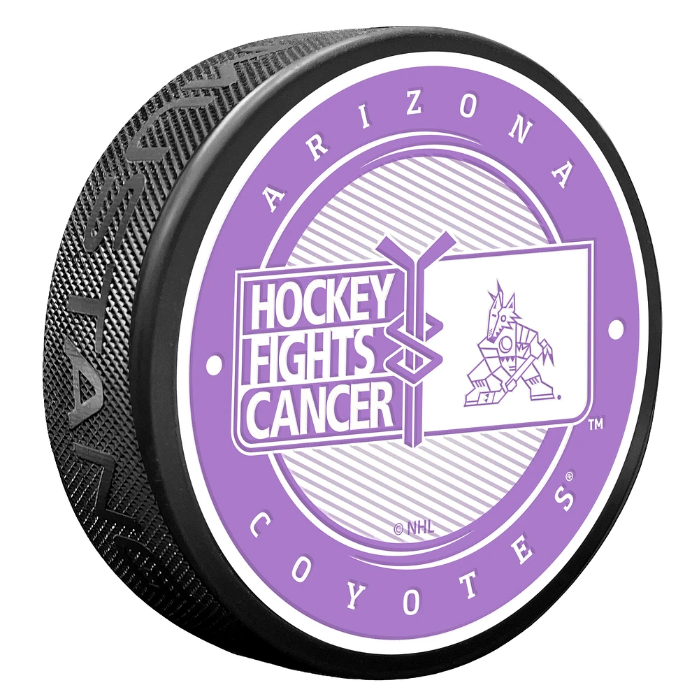 Arizona Coyotes Hockey Fights Cancer Puck