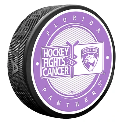 Florida Panthers Hockey Fights Cancer Puck