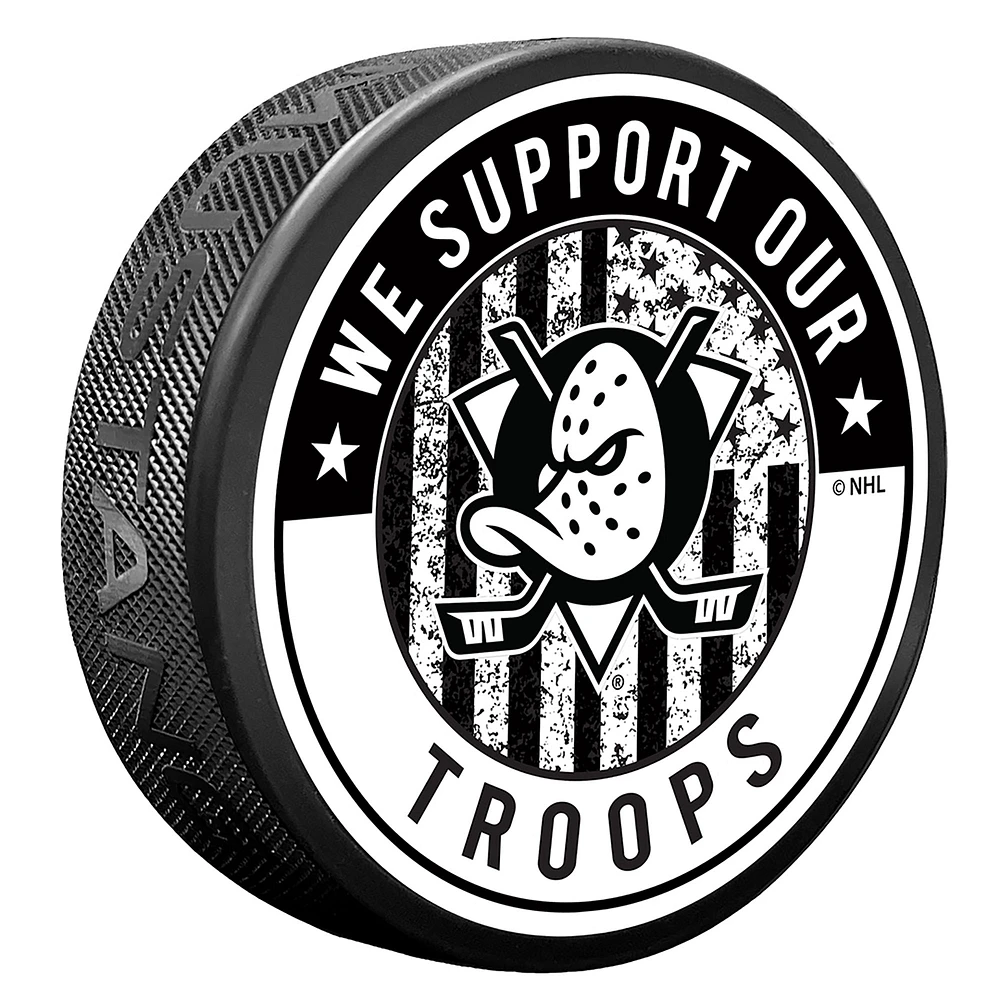 Anaheim Ducks Military Appreciation Puck