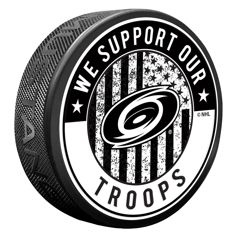 Carolina Hurricanes Military Appreciation Puck