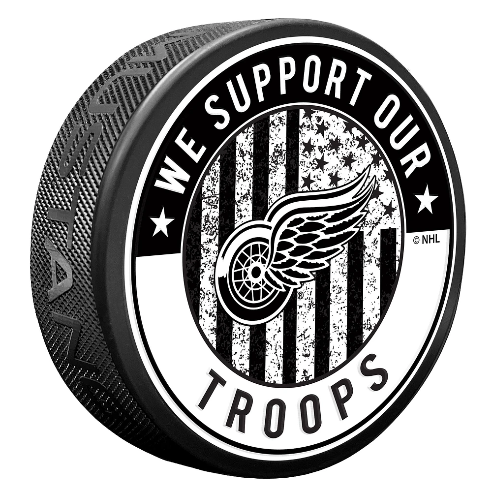 Detroit Red Wings Military Appreciation Puck