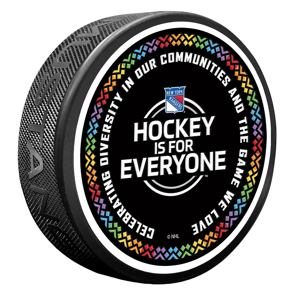 New York Rangers Hockey Is For Everyone Puck