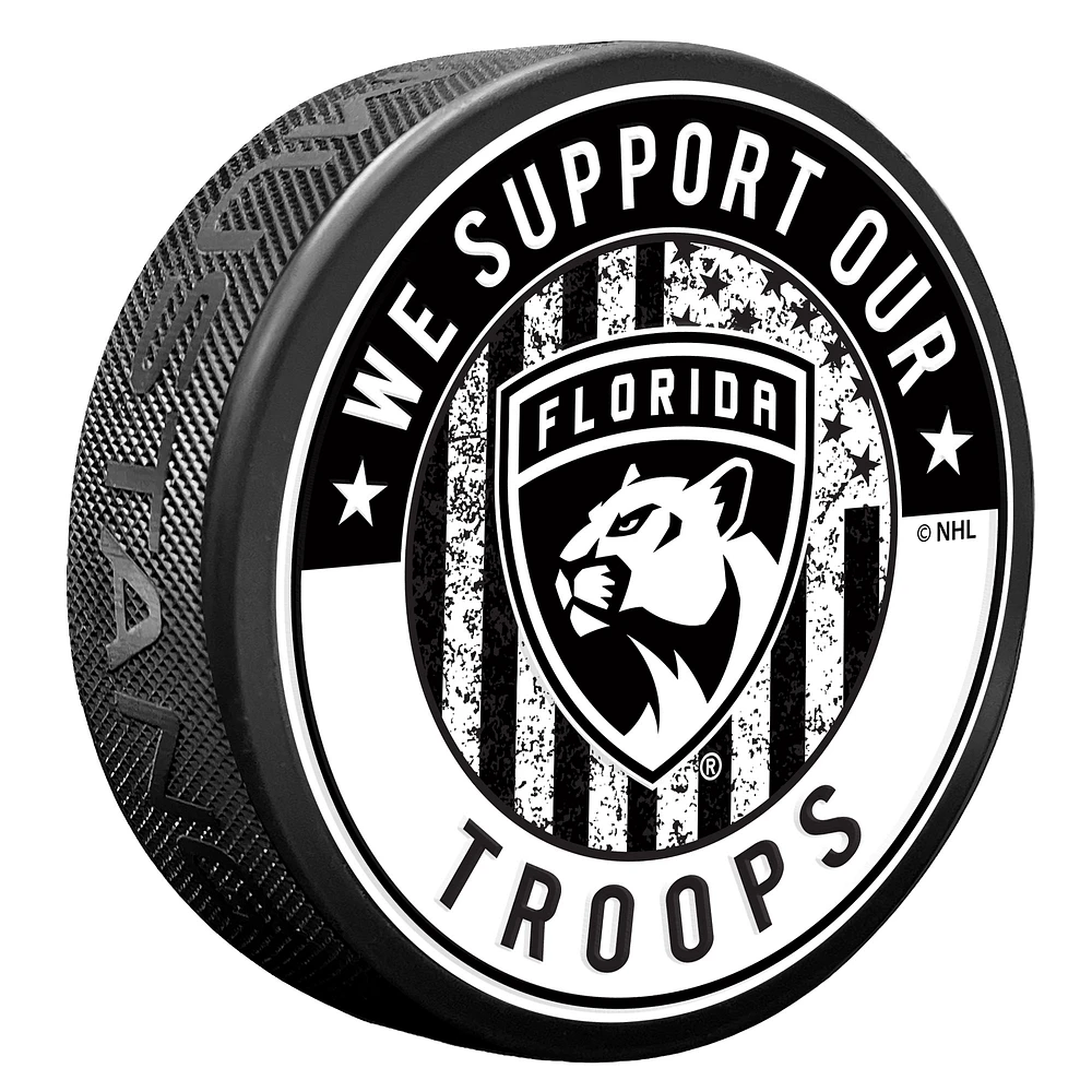 Florida Panthers Military Appreciation Puck
