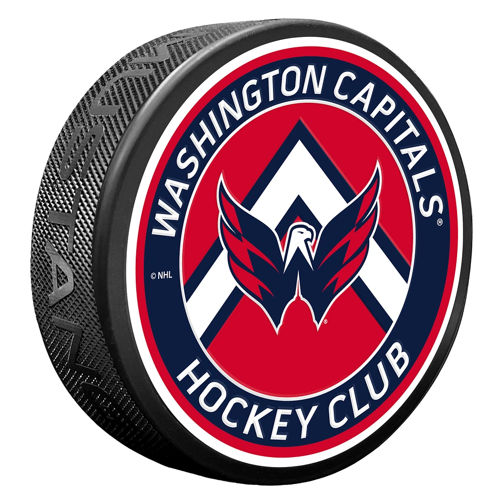Washington Capitals Chevron Banner Puck