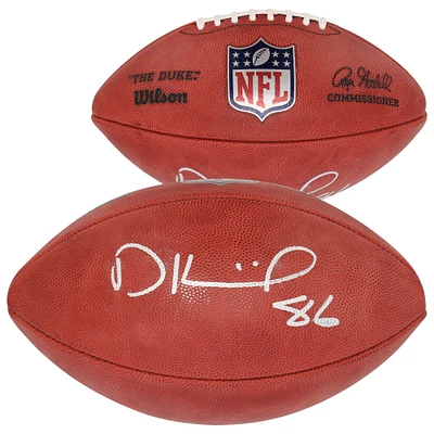 Dalton Kincaid Buffalo Bills Autographed Duke Full Color Football
