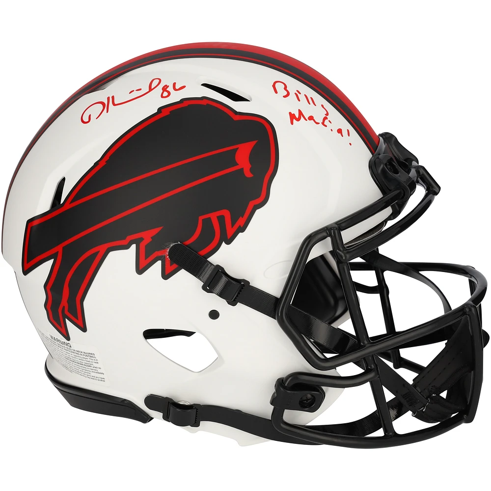 Dalton Kincaid Buffalo Bills Autographed Riddell Authentic Helmet with Inscription