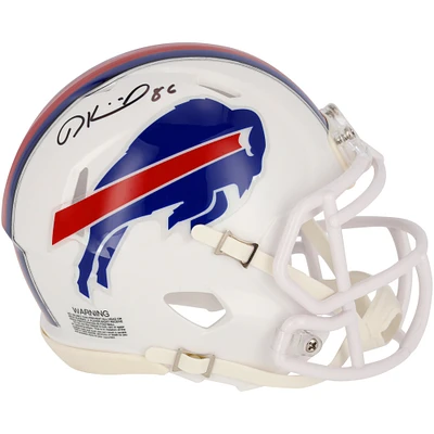 Dalton Kincaid Buffalo Bills Autographed Riddell Speed Mini Helmet