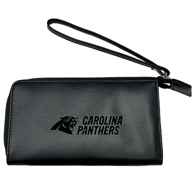 Carolina Panthers Cell Phone Wristlet Wallet