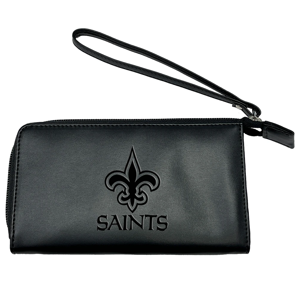 New Orleans Saints Cell Phone Wristlet Wallet