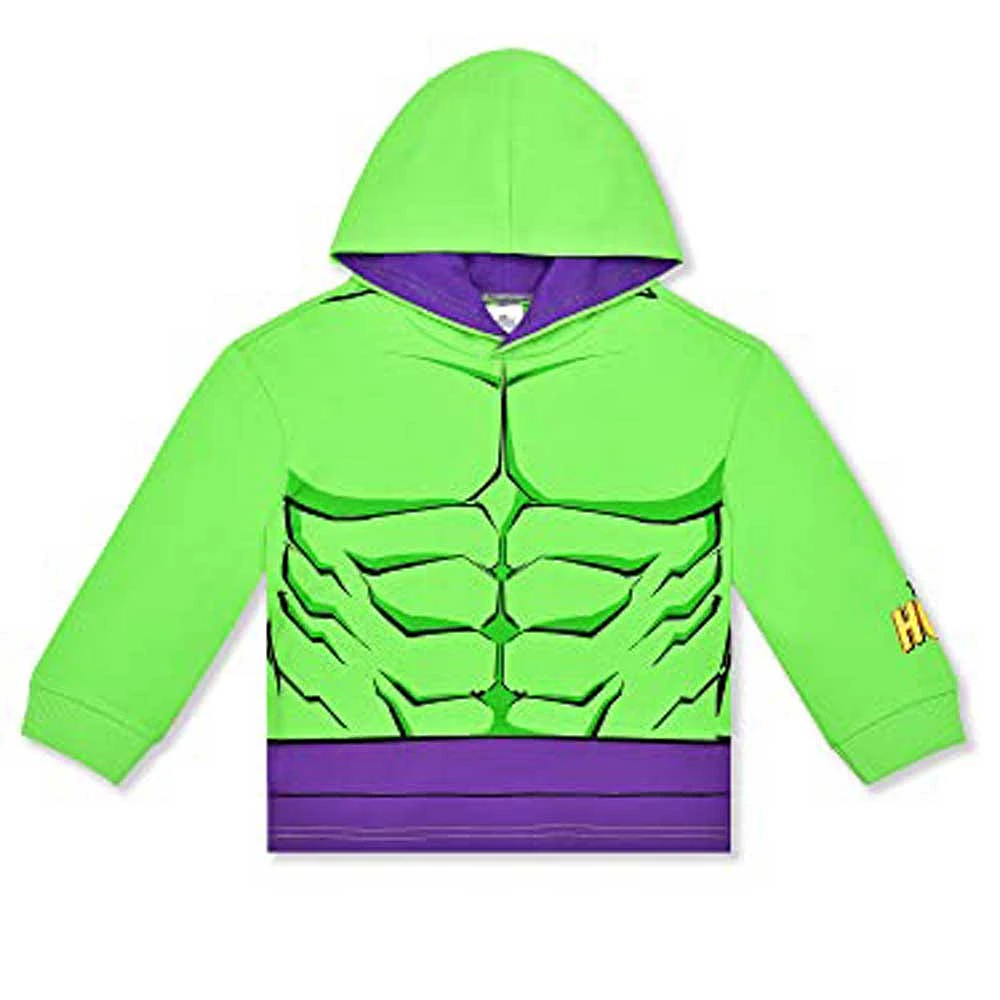 Preschool Green Hulk Pullover Hoodie
