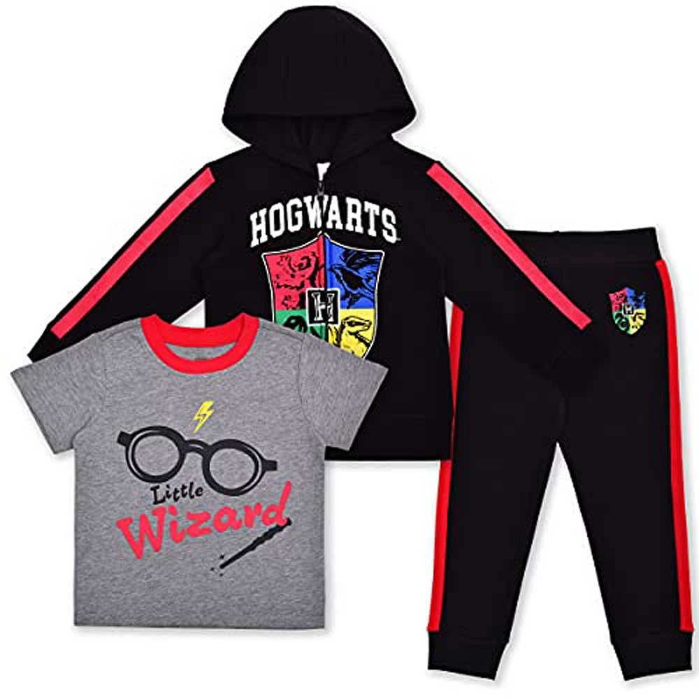 Preschool Black Harry Potter 3-Pack Jogger Set