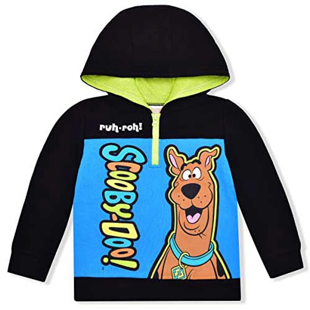 Toddler Black Scooby-Doo Graphic Pullover Hoodie
