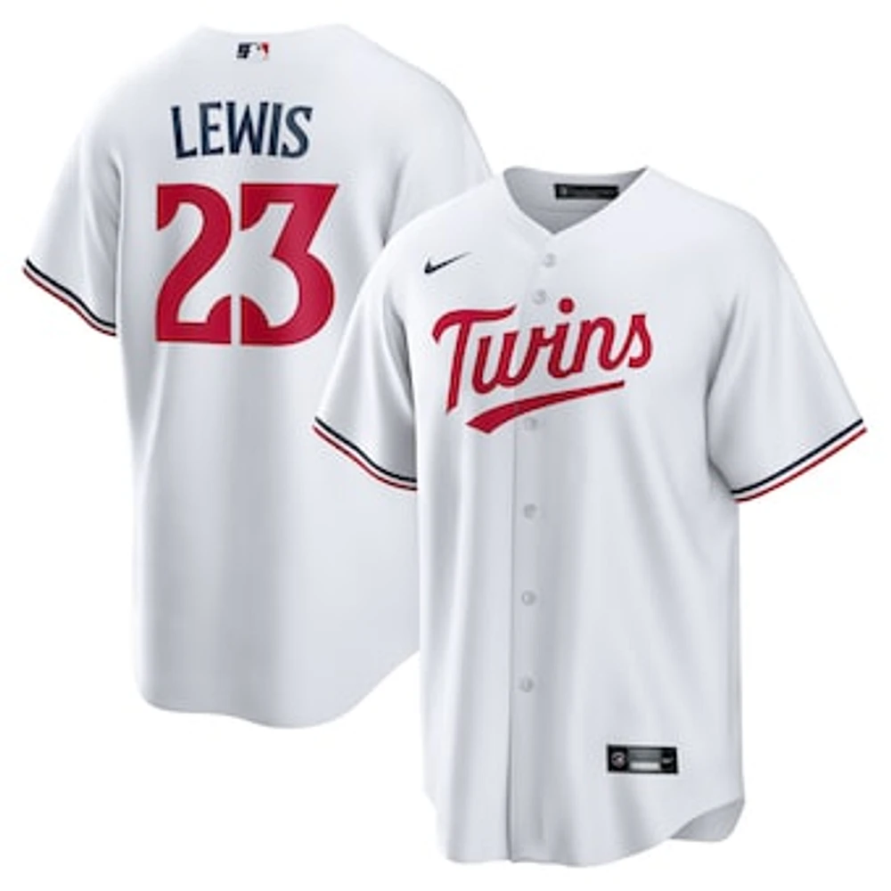 Men's Nike Royce Lewis White Minnesota Twins Replica Player Jersey