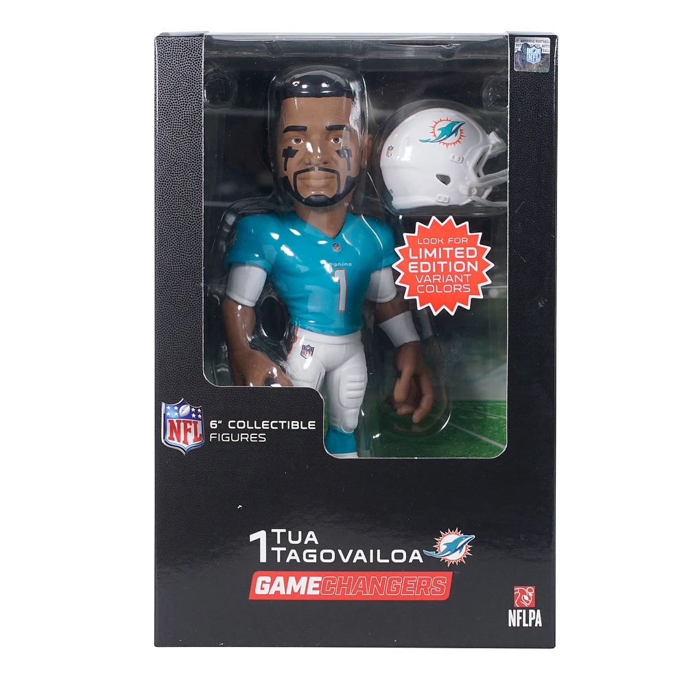 Tua Tagovailoa Miami Dolphins Series 4 GameChanger 6" Vinyl Figurine - Look for Rare Solid Color Variants