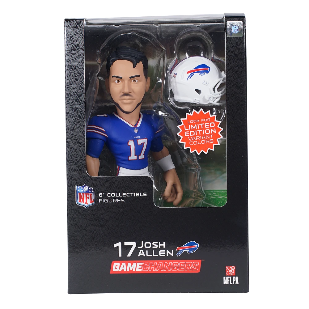 Josh Allen Buffalo Bills Series 2 GameChanger 6" Vinyl Figurine - Look for Rare Solid Color Variants