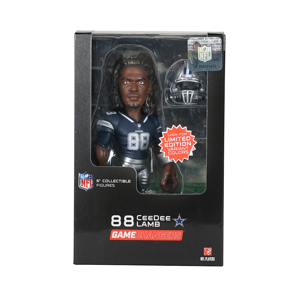 CeeDee Lamb Dallas Cowboys Series 1 GameChanger 6" Vinyl Figurine - Look for Rare Solid Color Variants