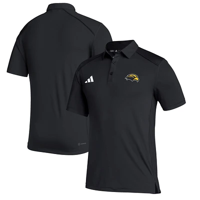 Men's adidas Black Southern Miss Golden Eagles Performance Classic Polo